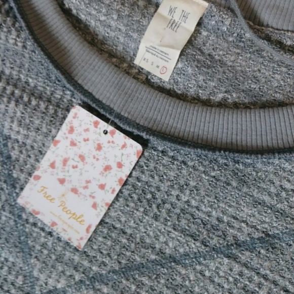 ⚡LAST 1💖HP!💖NWT Free People So Fresh Tee 💖 - Picture 2 of 6